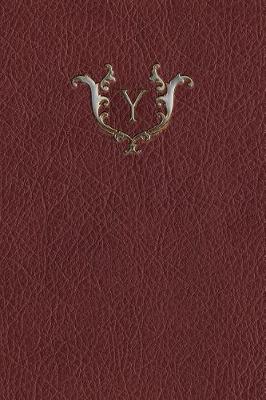 Cover of Monogram "Y" Notebook