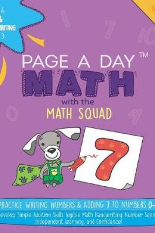 Cover of Page a Day Math Addition & Math Handwriting Book 3 Set 2