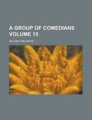 Book cover for A Group of Comedians Volume 15