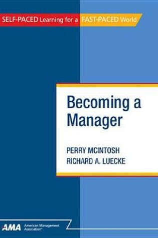 Cover of Becoming a Manager