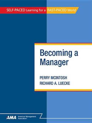 Book cover for Becoming a Manager