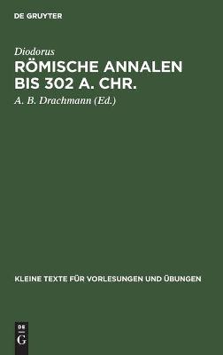 Cover of Roemische Annalen bis 302 a. Chr.