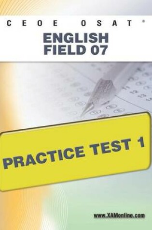 Cover of Ceoe Osat English Field 07 Practice Test 1