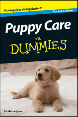 Cover of Puppy Care For Dummies