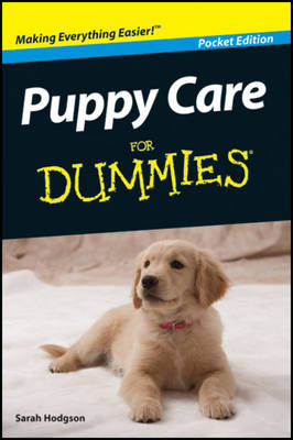 Book cover for Puppy Care For Dummies