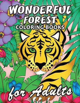 Book cover for Wonderful Forest Coloring book