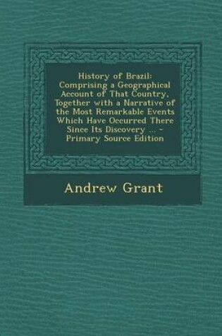 Cover of History of Brazil