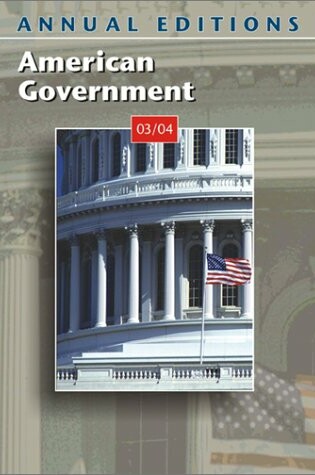 Cover of A/E American Government 03/04