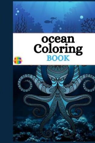 Cover of Ocean Coloring Book