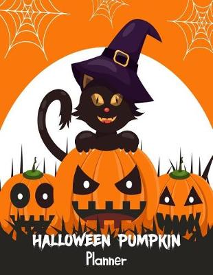 Book cover for Halloween Pumpkin Planner