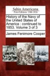 Book cover for History of the Navy of the United States of America