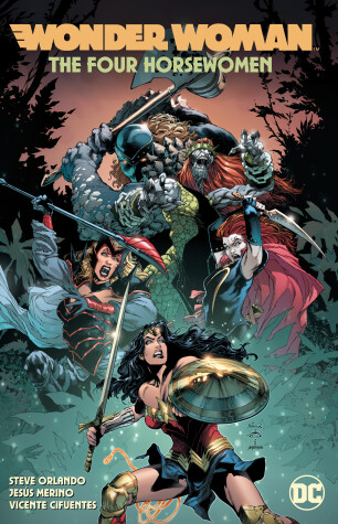 Book cover for Wonder Woman Vol. 4: The Four Horsewomen