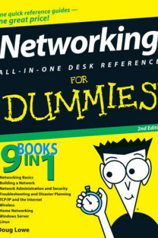 Cover of Networking All-in-One Desk Reference For Dummies