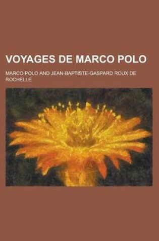 Cover of Voyages de Marco Polo