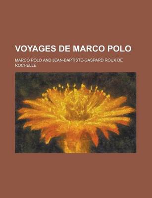 Book cover for Voyages de Marco Polo