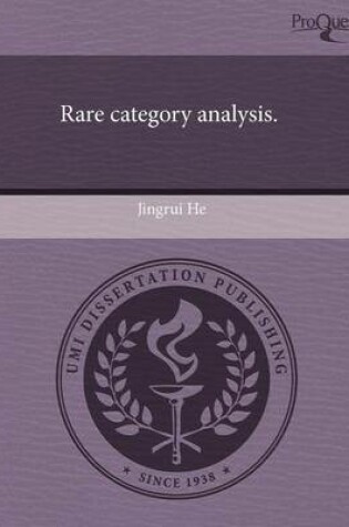 Cover of Rare Category Analysis