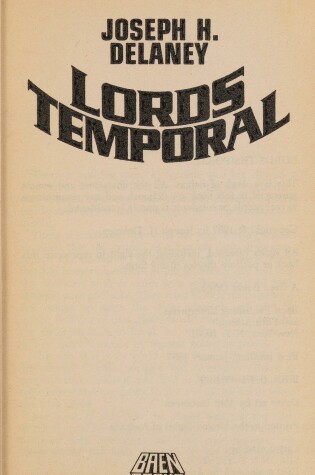 Cover of Lords Temporal