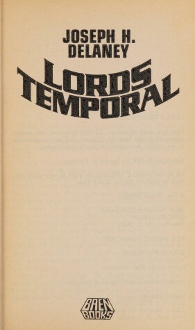 Book cover for Lords Temporal