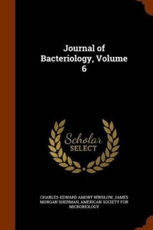 Cover of Journal of Bacteriology, Volume 6