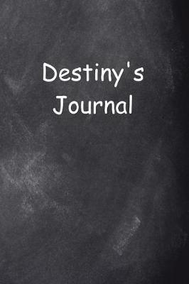 Cover of Destiny Personalized Name Journal Custom Name Gift Idea Destiny