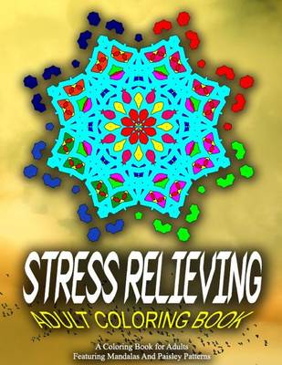 Book cover for STRESS RELIEVING ADULT COLORING BOOK - Vol.1