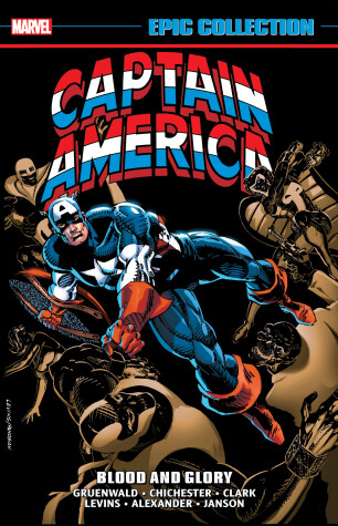 Book cover for Captain America Epic Collection: Blood and Glory