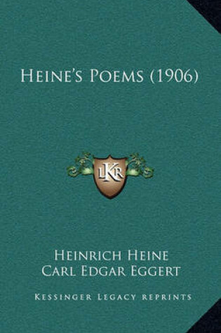 Cover of Heine's Poems (1906)