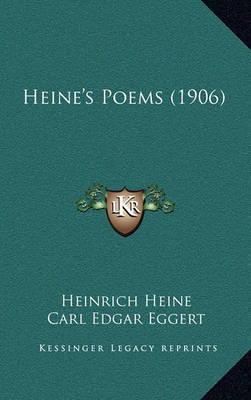 Book cover for Heine's Poems (1906)