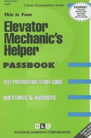 Cover of Elevator Mechanic's Helper