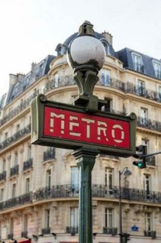 Cover of Paris Metro Entrance Sign Journal