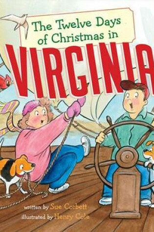 Cover of The Twelve Days of Christmas in Virginia