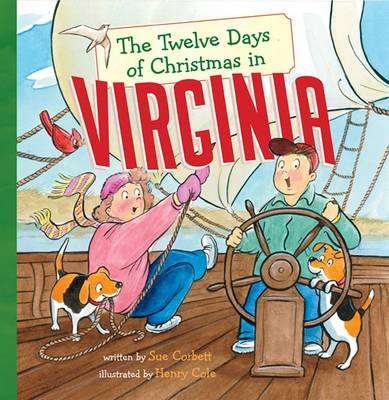 Book cover for The Twelve Days of Christmas in Virginia