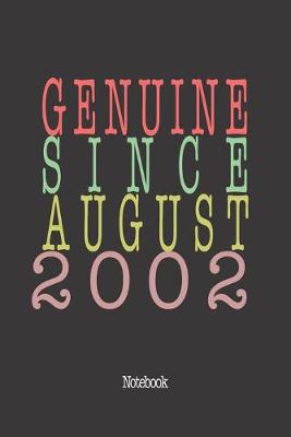 Book cover for Genuine Since August 2002