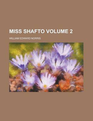 Book cover for Miss Shafto (Volume 2)