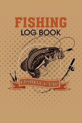 Book cover for Fishingcamp Fishing Log Book