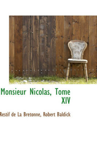 Cover of Monsieur Nicolas, Tome XIV