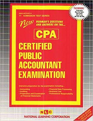 Book cover for Certified Public Accountant Examination (CPA)