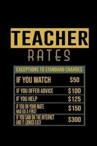 Cover of Teacher rates