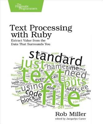 Book cover for Text Processing with Ruby