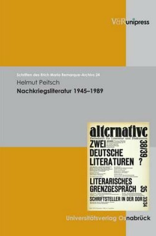 Cover of Schriften des Erich Maria Remarque-Archivs.