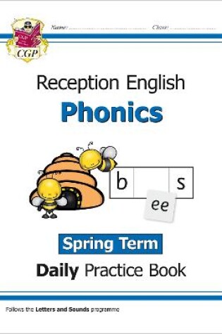 Cover of Reception Phonics Daily Practice Book: Spring Term