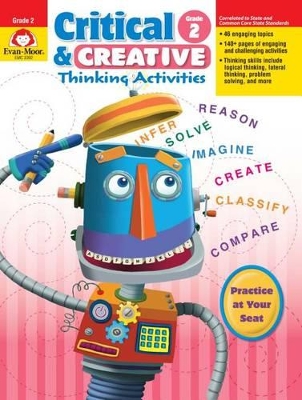 Cover of Critical and Creative Thinking Activities, Grade 2 Teacher Resource