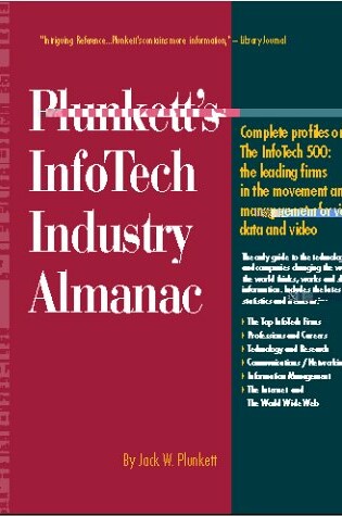 Cover of Plunkett's Infotech Industry Almanac 1999-2000