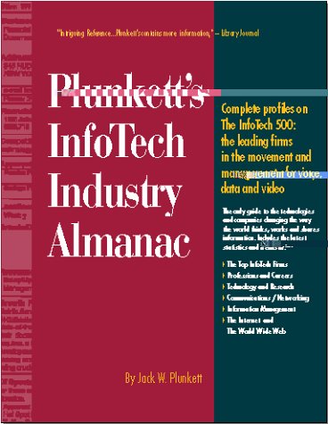 Book cover for Plunkett's Infotech Industry Almanac 1999-2000