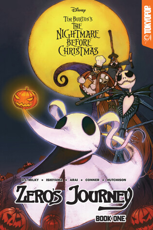 Cover of Disney Manga: Tim Burton's The Nightmare Before Christmas - Zero's Journey, Book 1