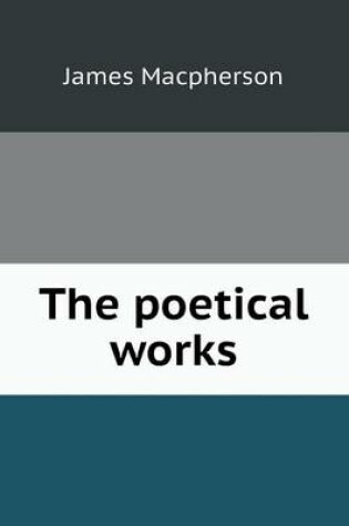 Cover of The poetical works