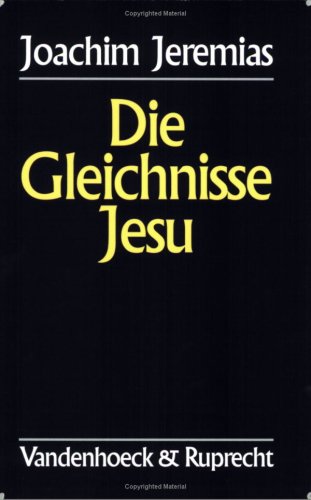 Book cover for Die Gleichnisse Jesu