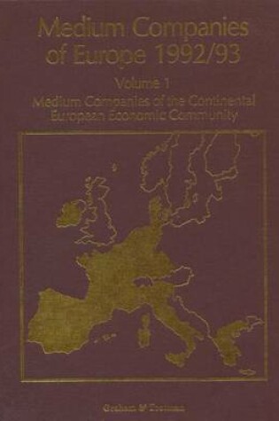 Cover of Medium Companies of Europe 1992/93