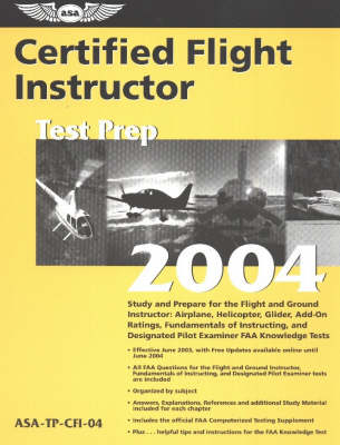 Book cover for Certified Flight Instructor Test Prep