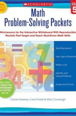 Cover of Math Problem-Solving Packets: Grade 5